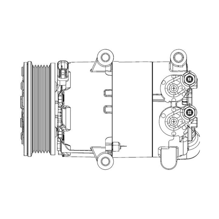 Sprężarka klimatyzacji MAHLE ACP 310 000P