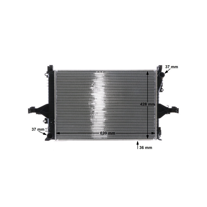 Chłodnica wody silnika MAHLE CR 1546 000S